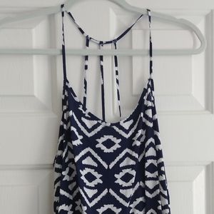 Cute and simple patterned tank top